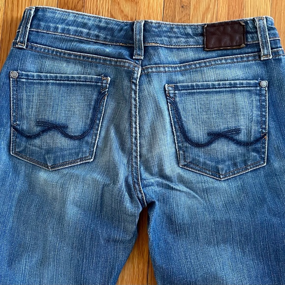 E.D.J. Denim Purist Jo Anna Bootcut women’s western low rise jeans, size 27” - Picture 7 of 16